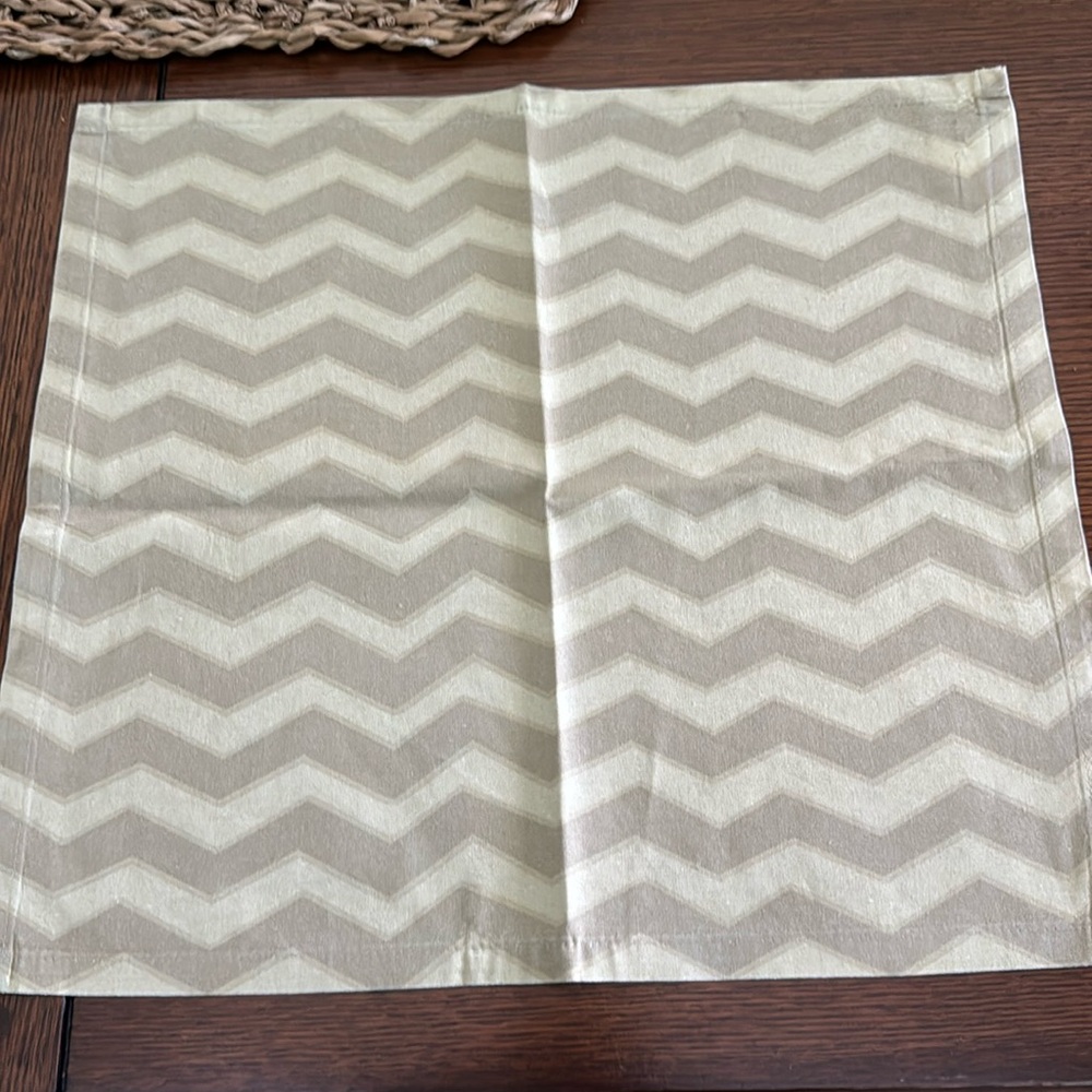 Set of 6 napkins- Cotton Colors